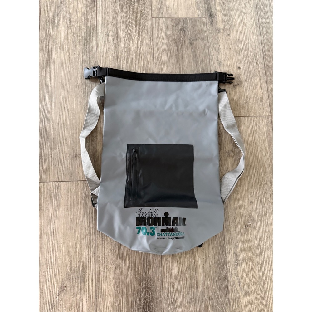 Ironman 70.3 Chattanooga Sunbelt Bakery Gray Waterproof Dry Bag Backpack